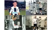Cristiano Ronaldo visitó CD Nacional, club que lo compró por 22 balones y uniformes