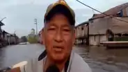 Iquitos: niños de Belén llegan a sus colegios usando tinas de plástico [VIDEO]