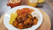 Combinado de Chanfainita y Tallarines rojos