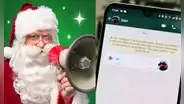 WhatsApp: ¿quieres enviar audios con la voz de Papá Noel para saludar a tus amigos por Navidad?