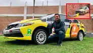 Caminos del inca: Raúl Velit se estrella contra mototaxi y abandona la ruta [FOTOS] 
