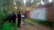 Junín: Detienen a estudiantes que realizaban pintas subversivas para filmar un cortometraje