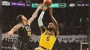 De la mano de LeBron James: Los Angeles Lakers ganaron 121-115 a Charlotte Hornets por la NBA