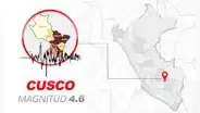 Sismo de 4.6 de magnitud remeció Cusco hoy, informa IGP