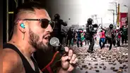 FMS Perú: Stick usa temática de protestas a nivel nacional para presentarse ante el público
