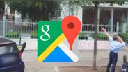 Google Maps: Joven es captado en inusual escena con un cerdo