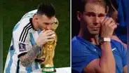 Lloró por Messi: Nadal confiesa que “se le saltaron las lágrimas” en la final de Qatar 2022