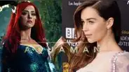 Amber Heard: Emilia Clarke sería ‘Mera’ y la reemplazaría en Aquaman 2