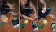 Joven lleva su tostadora a su cuarto y fríe un huevo en la madrugada para saciar su hambre