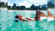 Andrea Llosa posa en bikini y revela qué hace para verse más delgada en tv