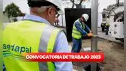 ¿Buscas chamba? Sedapal ofrece convocatoria de trabajo con sueldos de hasta 6.920 soles