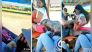 Nutria se sube al bote de unos turistas para ‘acompañarlos’ en su viaje 