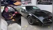 David Hasselhoff vende su auto fantástico en una subasta virtual