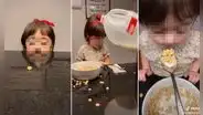 Niña recrea icónica escena de Matilda y se hace viral en TikTok