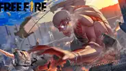 Free Fire anuncia sorprendente evento de colaboración con Attack on Titan