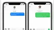 ¿Por qué los mensajes de texto en iPhone son azules y otras veces verdes?