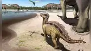 China: descubren la huella de un dinosaurio del tamaño de un gato
