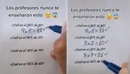 Profesor peruano enseña truco para resolver porcentajes en segundos