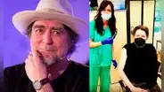 Joaquín Sabina recibe la primera dosis de la vacuna contra el coronavirus