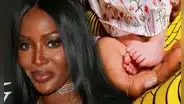 Naomi Campbell se convirtió en mamá por primera vez a los 50 años