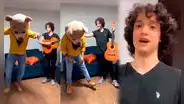 Vasco Madueño, hijo de Guillermo Dávila, canta huayno junto a Osito Lima