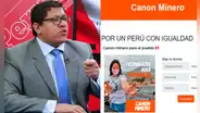 José Verona admite ser el creador de página sobre canon minero