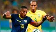 Ecuador cayó 2-0 en Porto Alegre frente a la selección brasileña