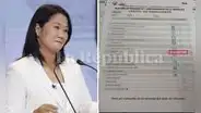 En primera vuelta, Keiko Fujimori tuvo dos votos en mesa cuestionada de Puno