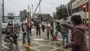 Grupo ‘La Resistencia’ agredió a simpatizantes de Perú Libre a las afueras del JNE