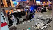Rusia: el momento exacto de la explosión de un bus con más de 15 personas dentro