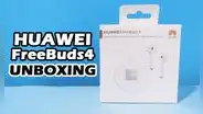 Huawei FreeBuds 4: unboxing de los nuevos auriculares con cancelación activa de ruido