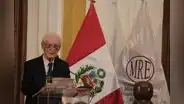 Béjar menciona a la comunidad LGBTI+ en su discurso de transferencia de la Cancillería