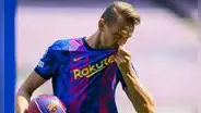 Luuk De Jong hereda el casillero de Messi en su presentación como nuevo jugador del Barcelona