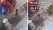Joven olvida a su perro durante un paseo y can regresa a casa en mototaxi
