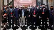 Pedro Castillo se reúne con empresarios tras su llegada a Washington D.C.