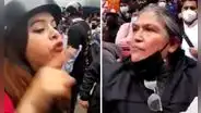 Se viraliza video donde se ve a empresarias de Gamarra expulsando a miembros de La Resistencia