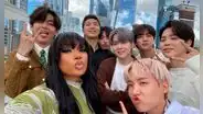 BTS dio regalo a Megan Thee Stallion al encontrarse por primera vez en Nueva York