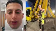 Elías Montalvo tras caída en Esto es Guerra: “Quiero volver mañana mismo a competir”