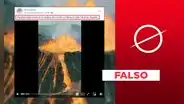 Es falso que este video expone el volcán de La Palma en España