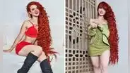 ‘Rapunzel pelirroja’ se hace viral por su larga y cuidada cabellera