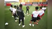 Con tres futbolistas del extranjero: selección peruana cumplió su quinto día de entrenamiento