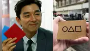 El juego del calamar: reparten tarjetas de la serie de Netflix a ciudadanos endeudados
