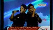 Al fondo hay sitio: Erick Elera y Andrés Wiese cantando “El rap del gringo atrasador” en vivo
