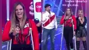 Alejandra Baigorria reaparece en Esto es guerra caminando en muletas