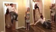 Novio intenta hacer pirueta el día de su boda y termina realizando doloroso blooper