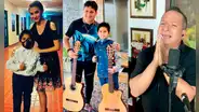 Max Castro, Diosdado Gaitán y otros artistas ayacuchanos celebran el éxito de Gianfranco Bustios en La Voz Kids