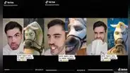 Joven imita a la perfección los gestos que hace el personaje Maximus de la película Enredados