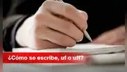 ¿’Uf’ o ‘uff’?: conoce cuál es la forma correcta de escribir esta expresión