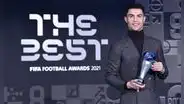 Cristiano Ronaldo es galardonado en los Premios The Best de la FIFA