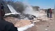Empresa responsable de avioneta que cayó en Nazca se pronunció tras muerte de 7 personas